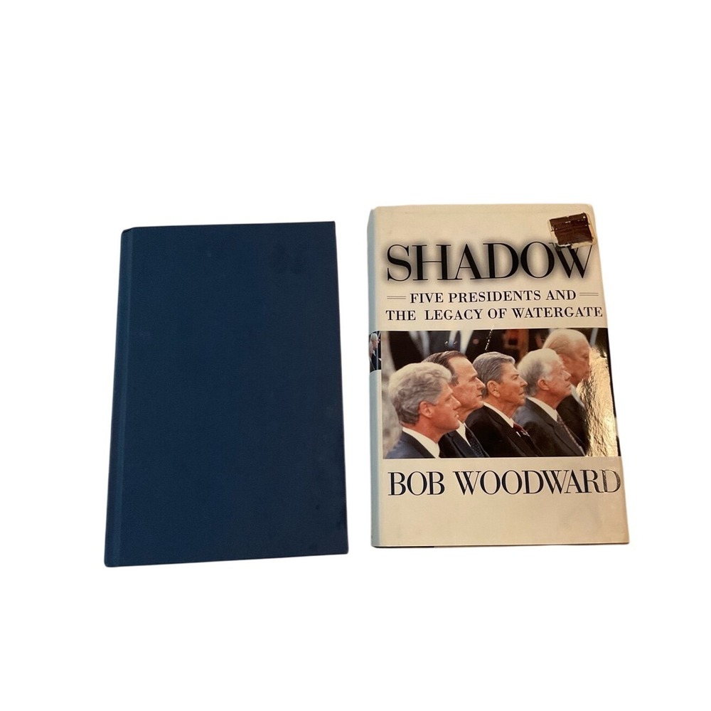 Book Set SHADOW by Bob Woodward and WITH ALL DO RESPECT by Nikki R Haley Hardc
